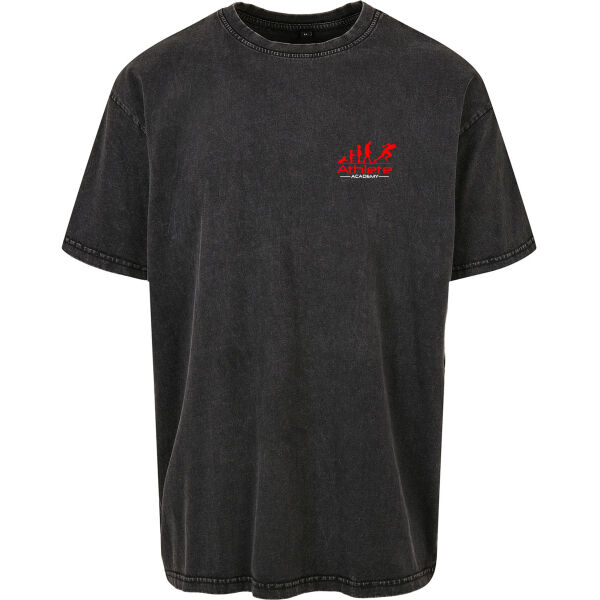 Athletic Evolution  - Acid Washed Heavy Oversized Tee Thumbnail
